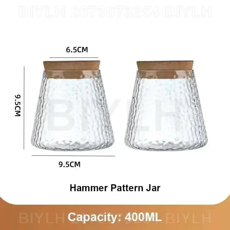 DecorBites™ Hydroponic Glass Flower Pots - Set of 2