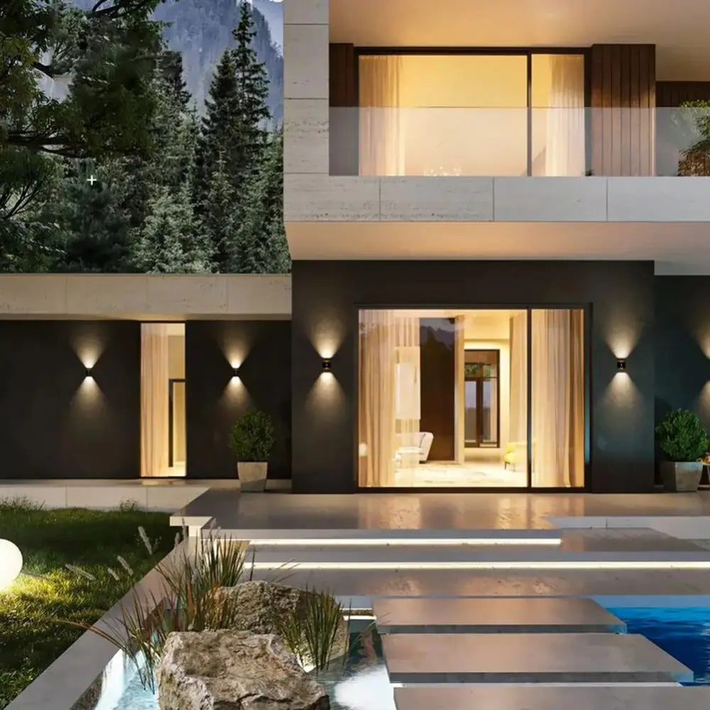 DecorBites™ IP65 Modern LED Outdoor Wall Lights