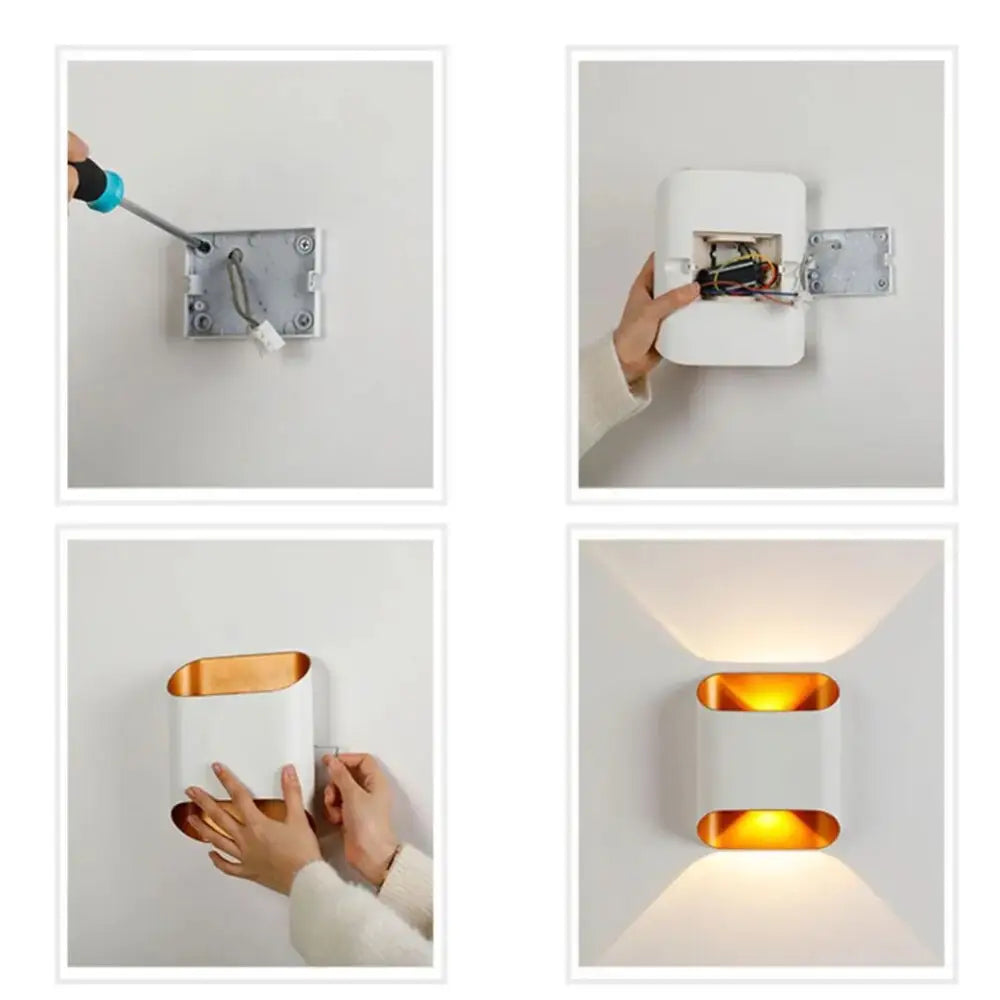 DecorBites™ IP65 Modern LED Outdoor Wall Lights