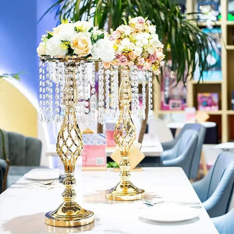 DecorBites™ Iron Flower Racks for Dining Table Decoration
