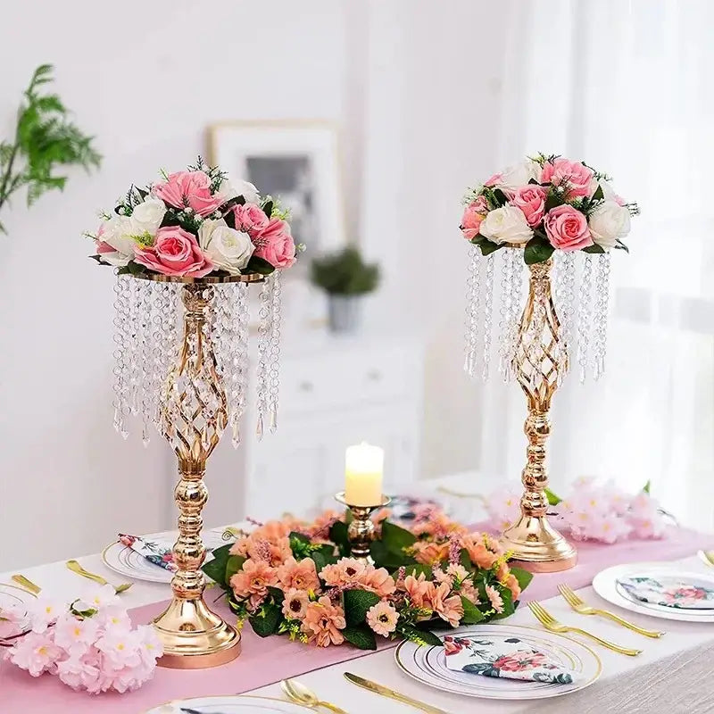 DecorBites™ Iron Flower Racks for Dining Table Decoration