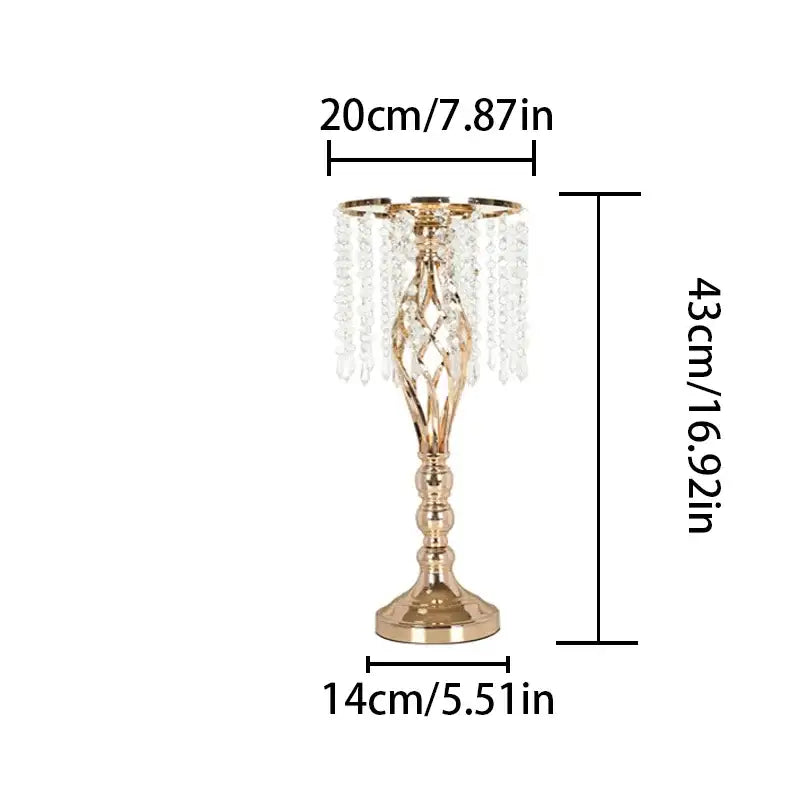 DecorBites™ Iron Flower Racks for Dining Table Decoration