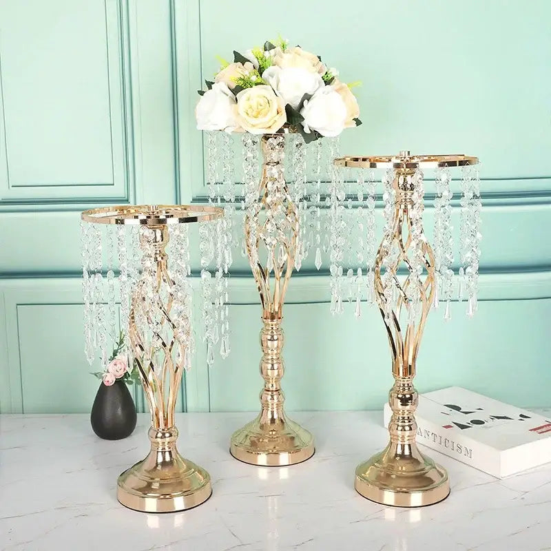 DecorBites™ Iron Flower Racks for Dining Table Decoration