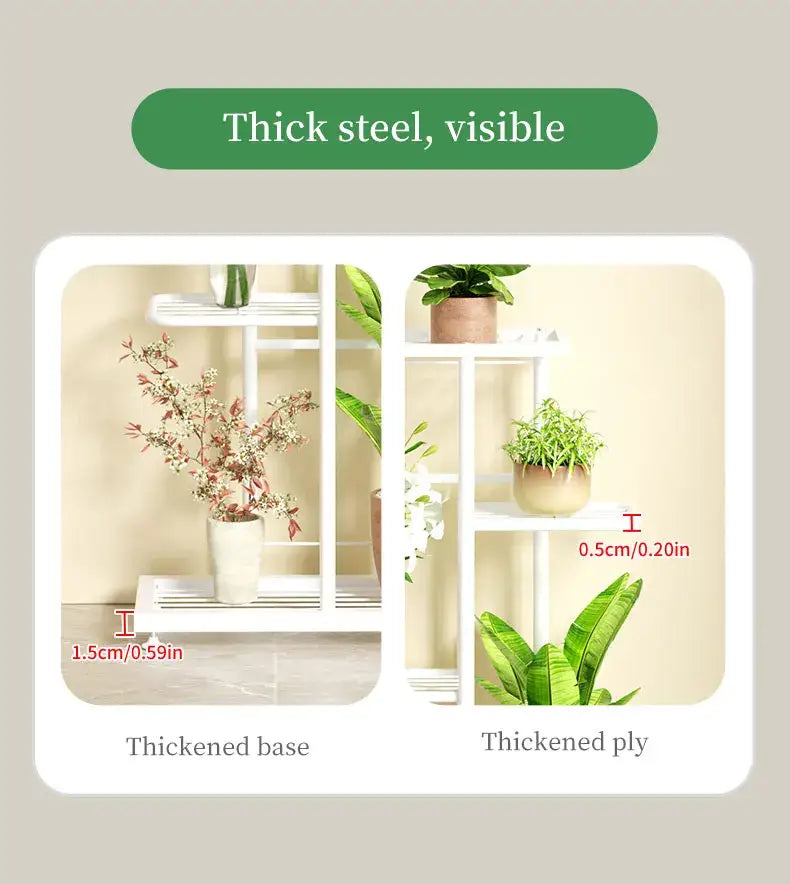 DecorBites™ Iron Plant Stand for Multiple Pots