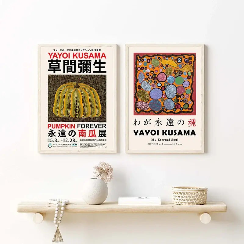 DecorBites™ Japanese Abstract Art Canvas Print for Home Décor