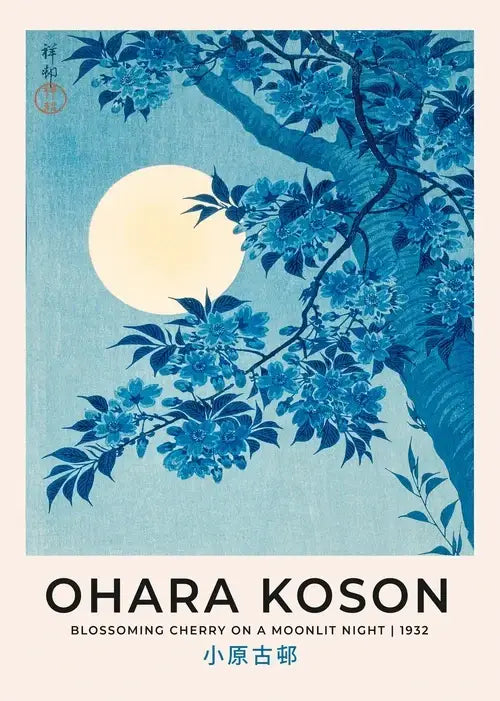 DecorBites™ Japanese Hokusai Art Poster Print for Home Decor