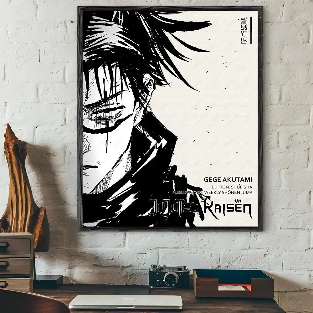 DecorBites™ Jujutsu Kaisen Anime Poster Wall Art