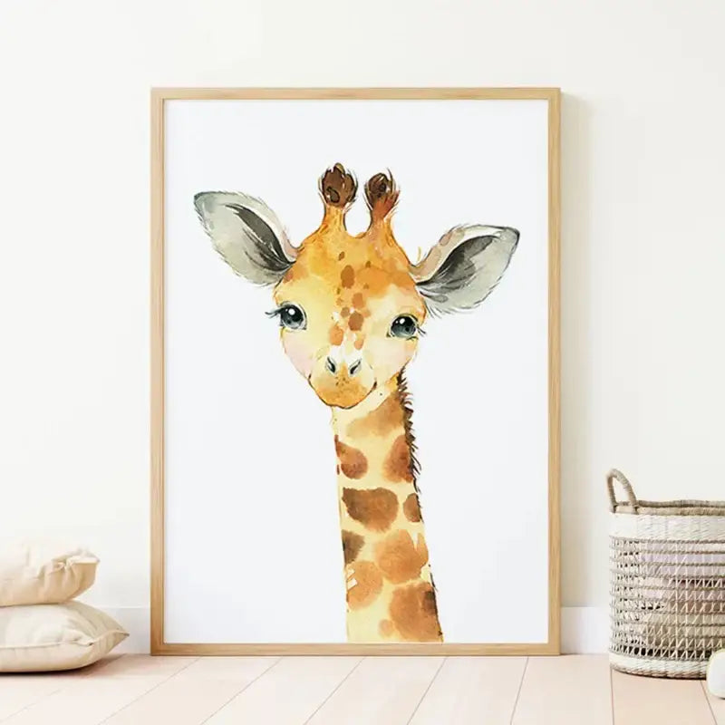 DecorBites™ Jungle Animal Nursery Wall Art Set