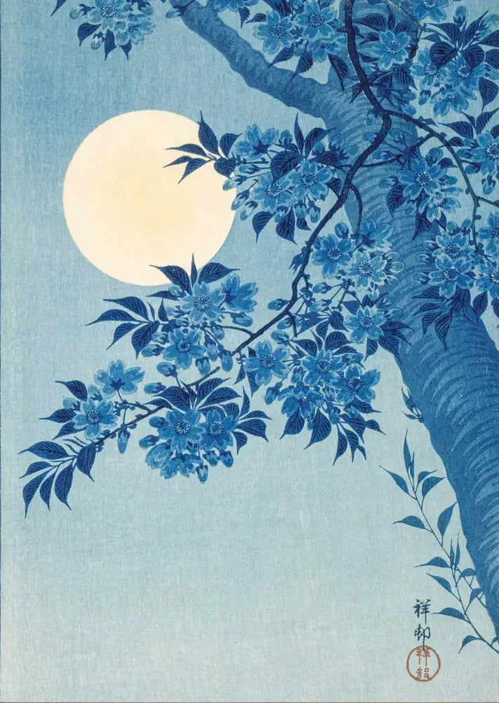 DecorBites™ Katsushika Hokusai Blue Waves Canvas Wall Art