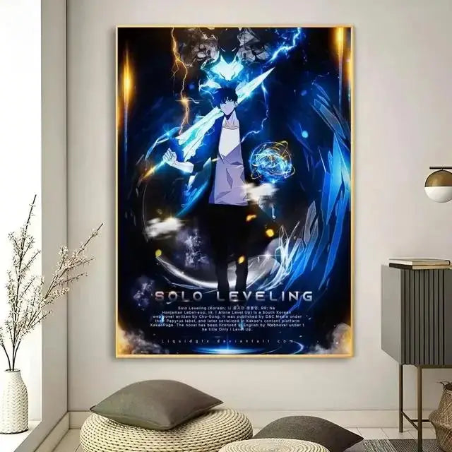 DecorBites™ Kawaii Cat Anime Canvas Wall Art