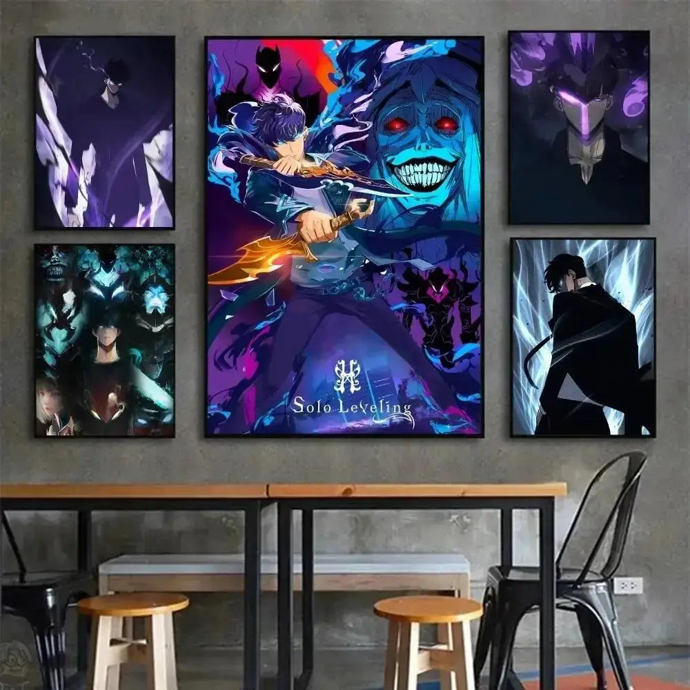 DecorBites™ Kawaii Cat Anime Canvas Wall Art