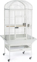 DecorBites™ Large Chalk White Bird Cage