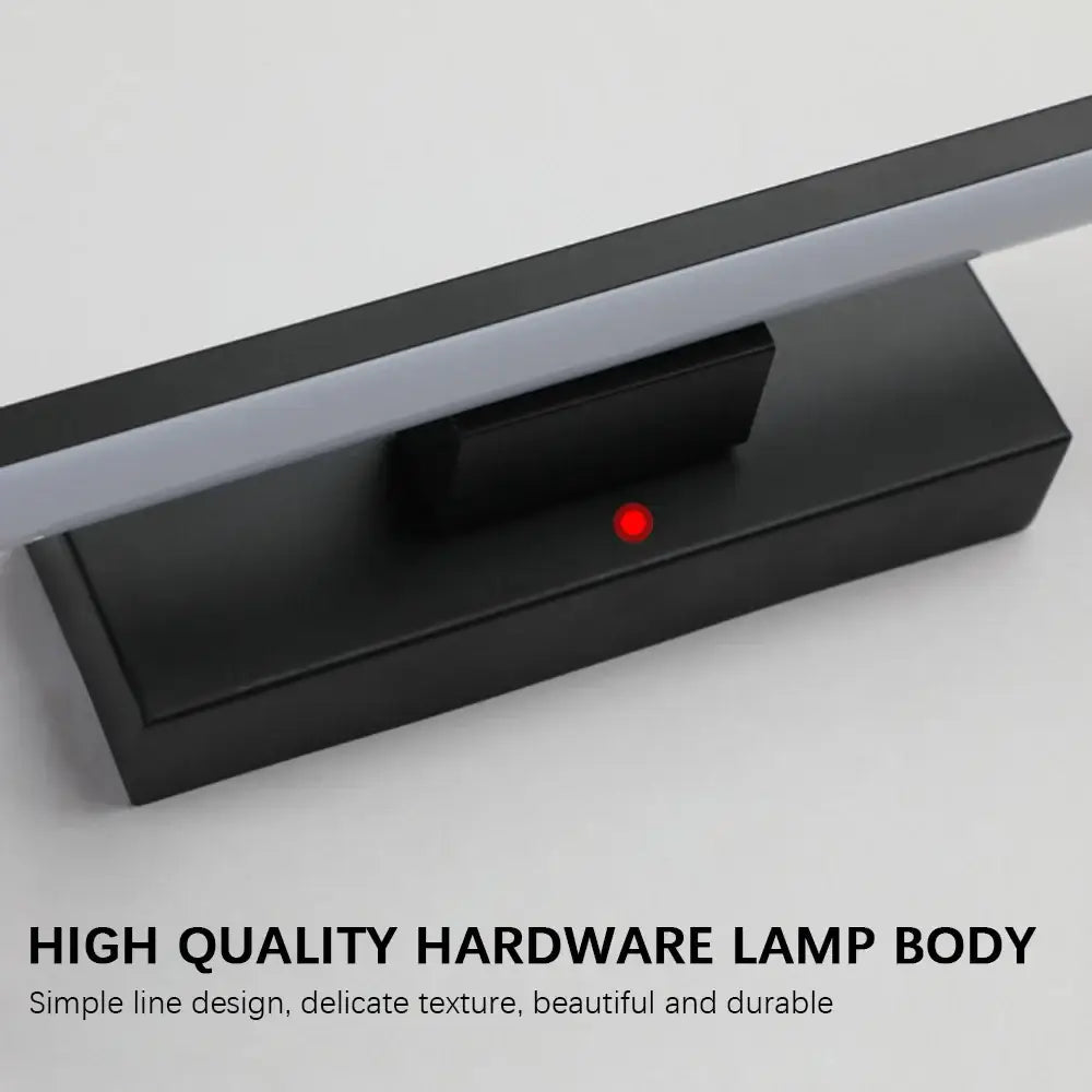 DecorBites™ Led Black Rechargeable 330 Rotated Wall Sconce
