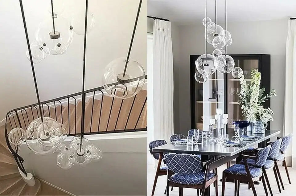 Lustre à billes LED DecorBites™ pour salle à manger