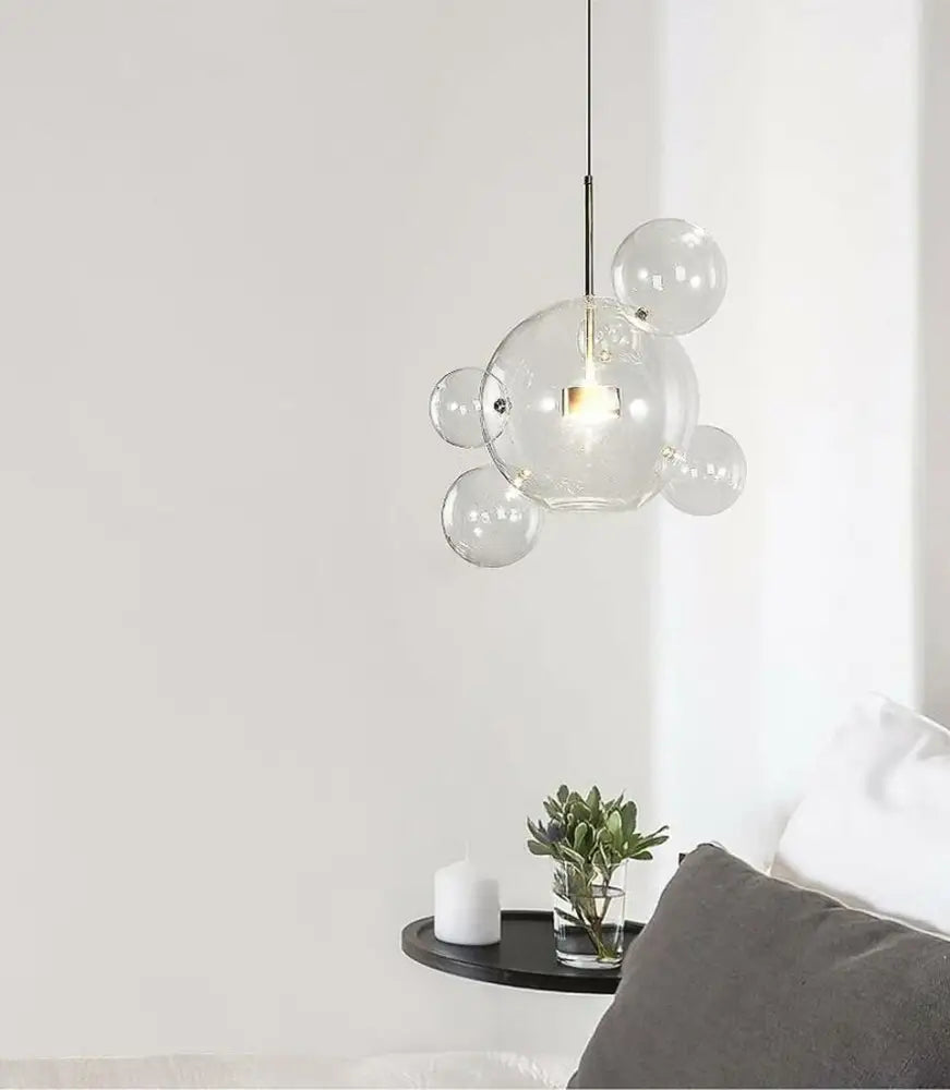 DecorBites™ LED Bubble Ball Chandelier for Home Lighting
