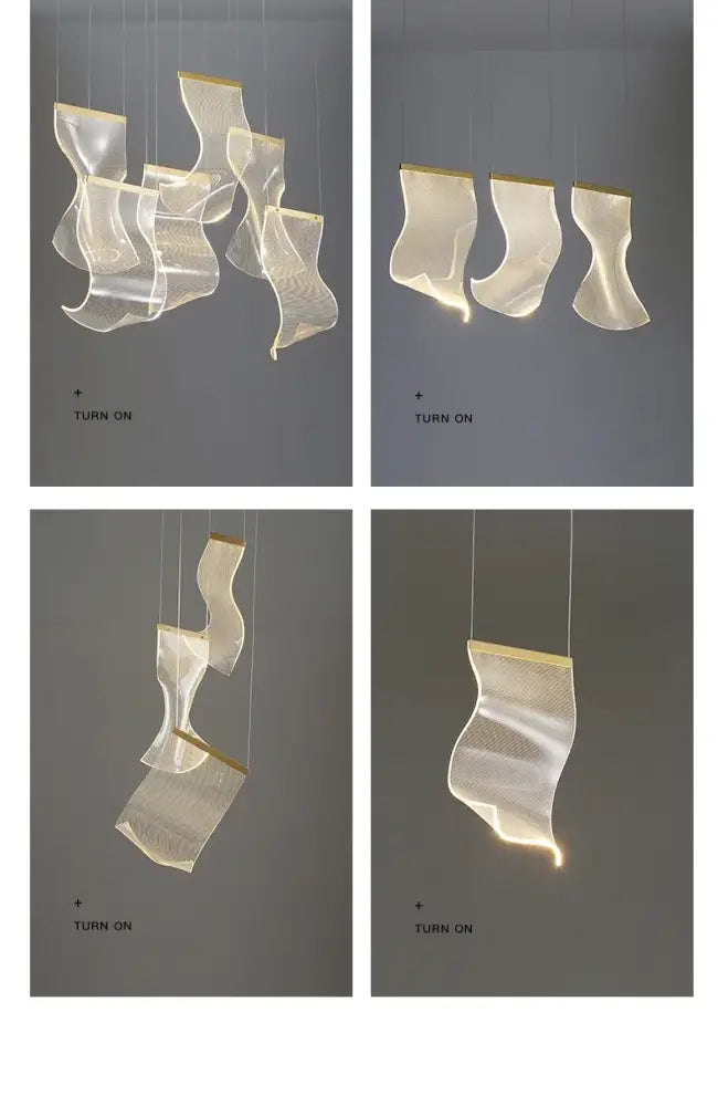 DecorBites™ LED Ceiling Chandelier for Modern Home