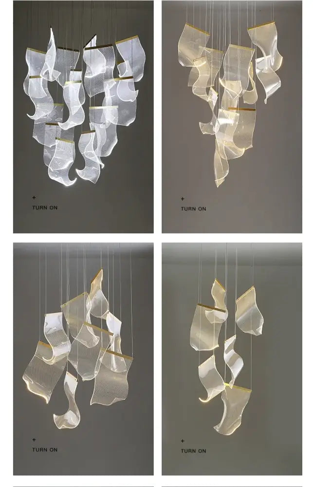 DecorBites™ LED Ceiling Chandelier for Modern Home