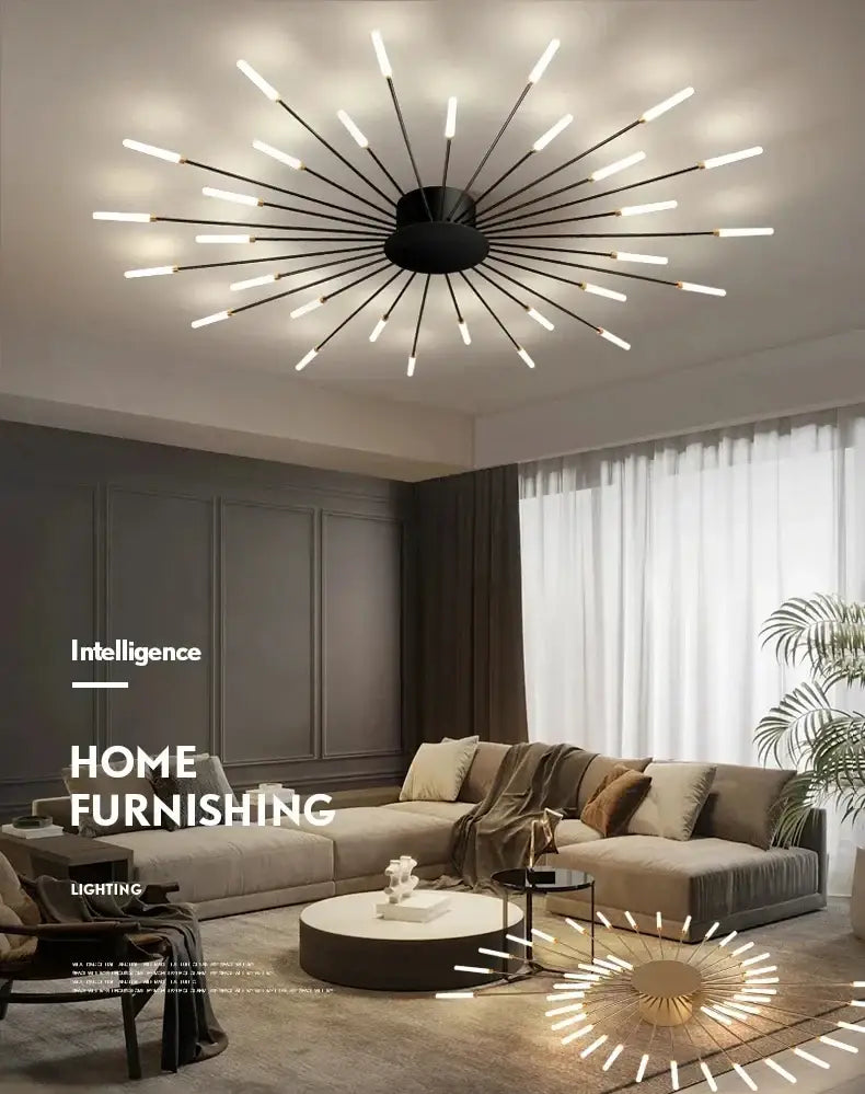 DecorBites™ LED Ceiling Chandelier Light Nordic Design