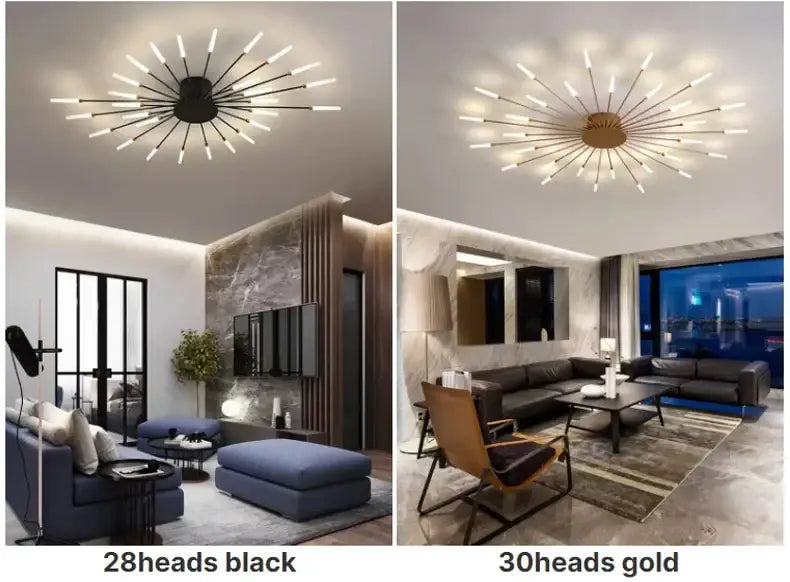 DecorBites™ LED Ceiling Chandelier Light Nordic Design