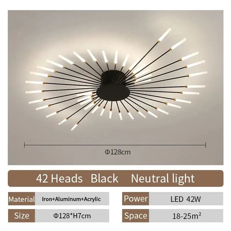 DecorBites™ LED Ceiling Chandelier Light Nordic Design