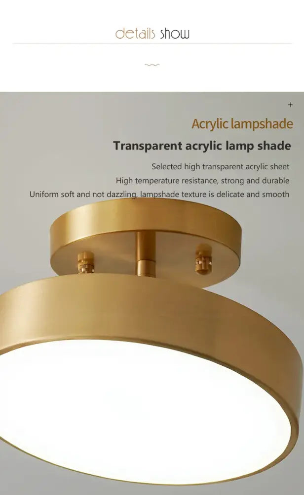 DecorBites™ LED Ceiling Light for Bedroom and Living Room