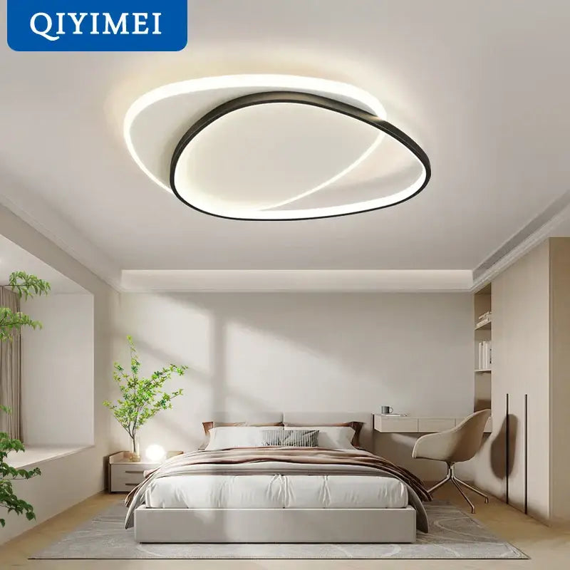 DecorBites™ LED Ceiling Lights: Bedroom Study Living Room Round Luminaria Lustres Lamparas Avize