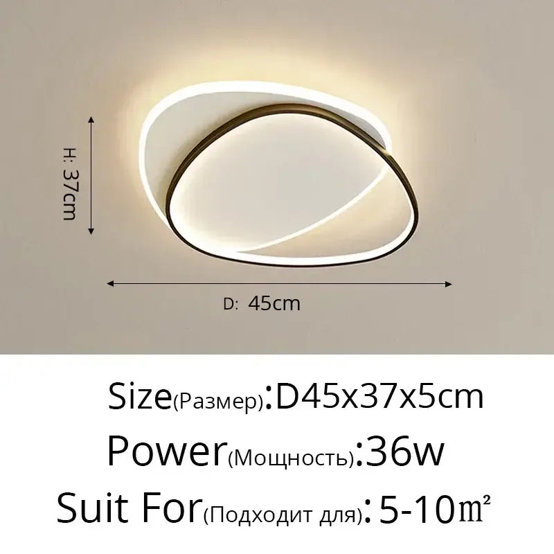 DecorBites™ LED Ceiling Lights for Home Decor Luster Indoor Lighting