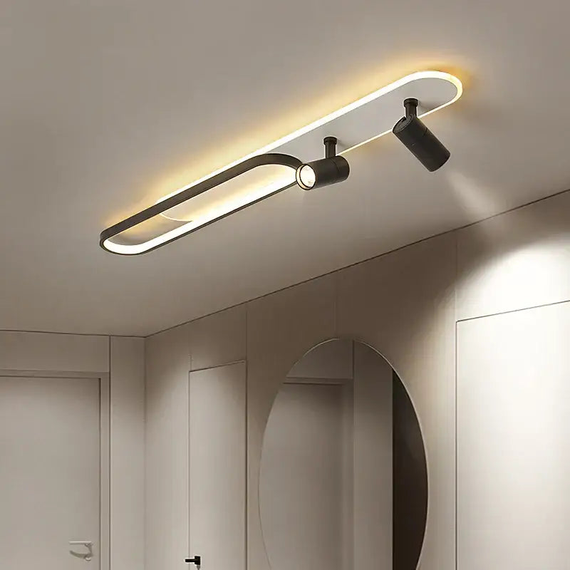 مصابيح سقف LED من DecorBites™: ثريات عصرية لغرفة المعيشة، غرفة النوم، الممر، والرواق.