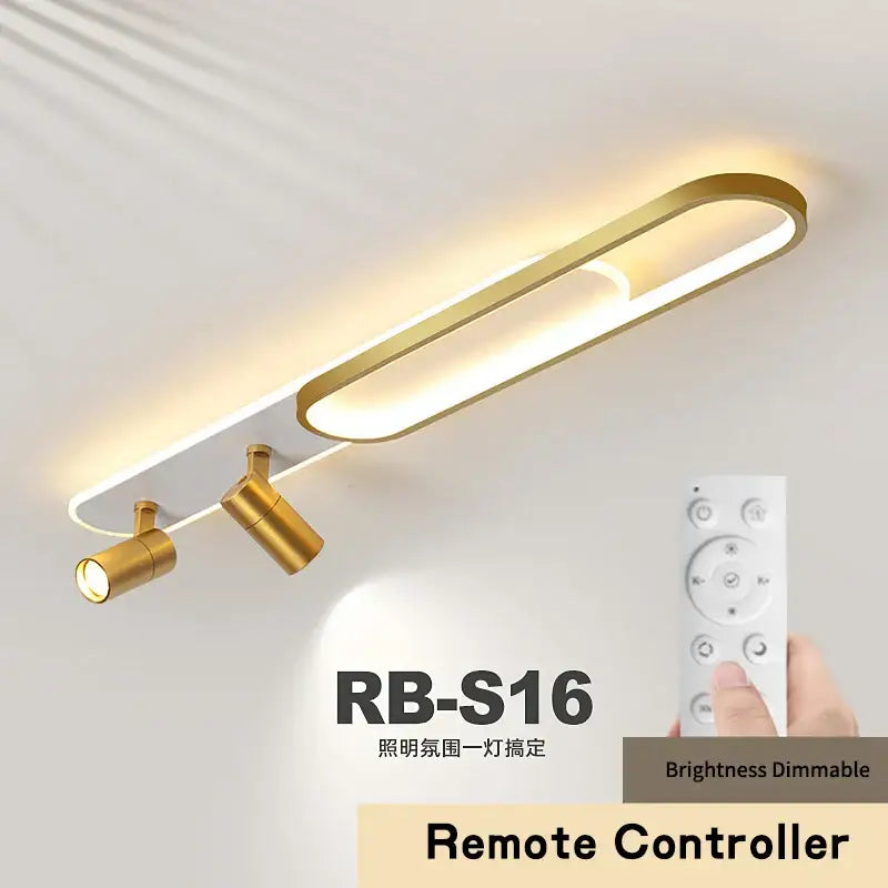 مصابيح سقف LED من DecorBites™: ثريات عصرية لغرفة المعيشة، غرفة النوم، الممر، والرواق.