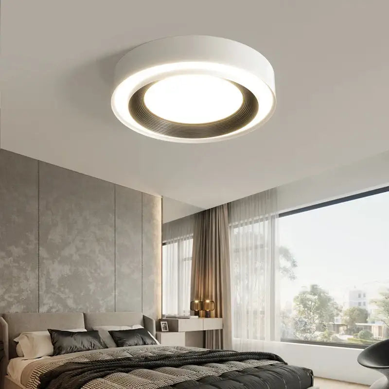 DecorBites™ LED Ceiling Lights: Modern Dimmable Square Circular Indoor Lighting for Bedroom, Balcony, Aisle