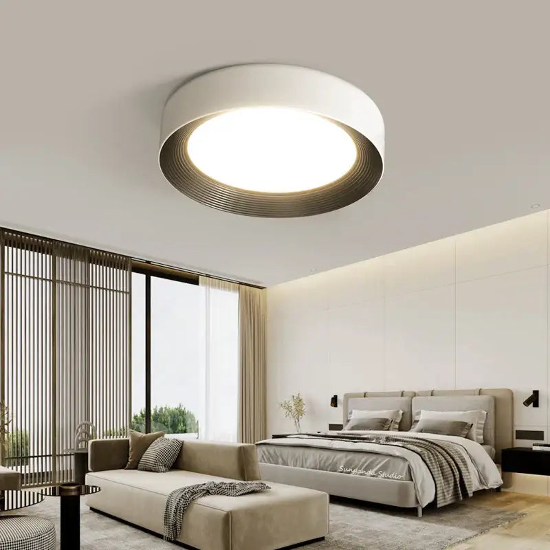 DecorBites™ LED Ceiling Lights: Modern Dimmable Square Circular Indoor Lighting for Bedroom, Balcony, Aisle