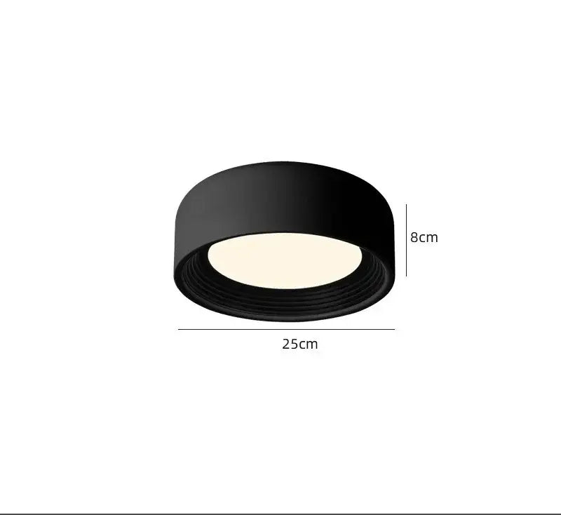 DecorBites™ LED Ceiling Lights: Modern Dimmable Square Circular Lamps for Bedroom, Aisle, Home Lighting