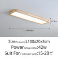 DecorBites™ LED Ceiling Lights: Modern Nordic Kitchen Study Living Room Dimmable Remote Control