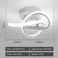 DecorBites™ LED Ceiling Lights: Modern Shade for Home & Living Room Lighting