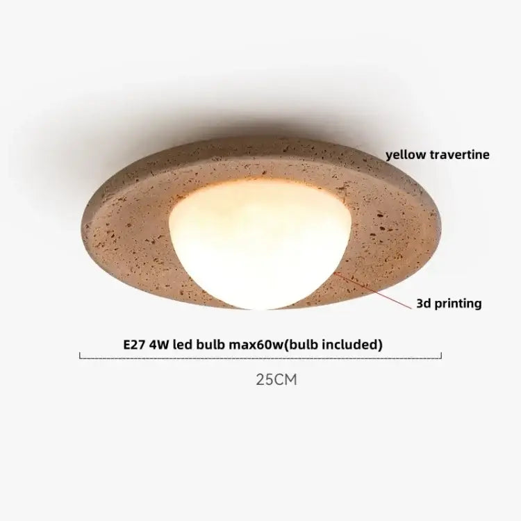 DecorBites™ LED Ceiling Lights Modern Style Balcony Living Room Cave Stone Decor