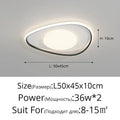DecorBites™ LED Ceiling Lights White Black Infinite Dimming Home Lighting Fixtures