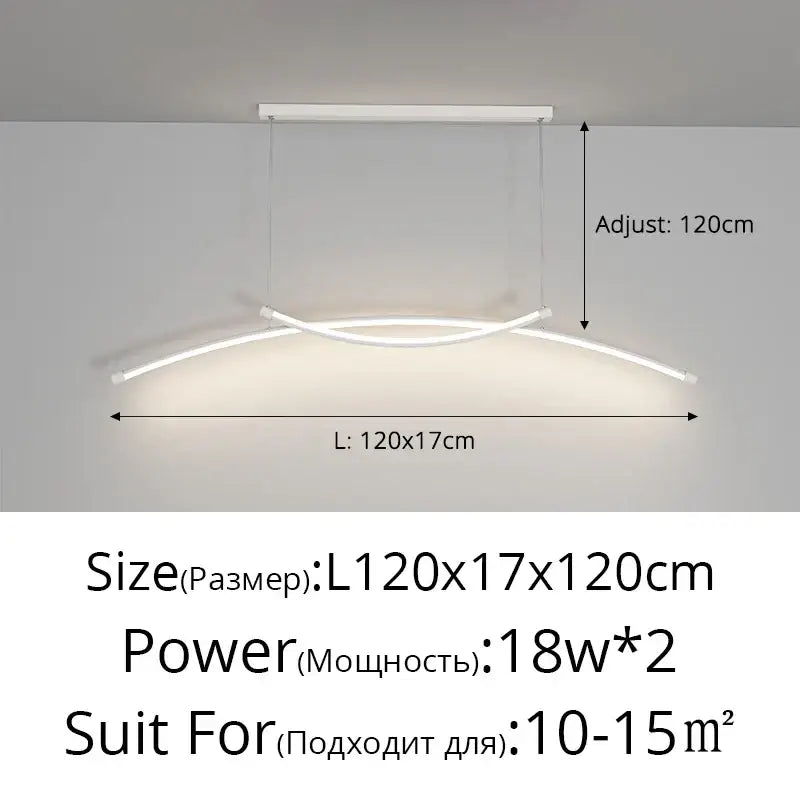 DecorBites™ LED Ceiling Lights White Black Infinite Dimming Home Lighting Fixtures