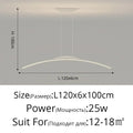 DecorBites™ LED Ceiling Pendant Lamp: Minimalist Chandelier, Height Adjustable, Home Decor Solution