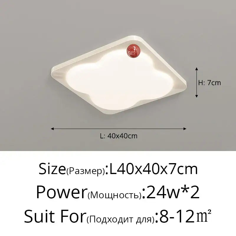 DecorBites™ LED Chandelier Ceiling Light for Bedroom Hallway Dining Room