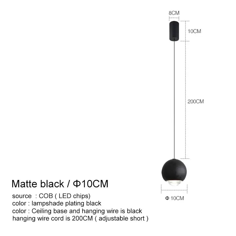 DecorBites™ LED Chandelier for Bedroom Kitchen Study Chrome Gold Modern Pendant Light