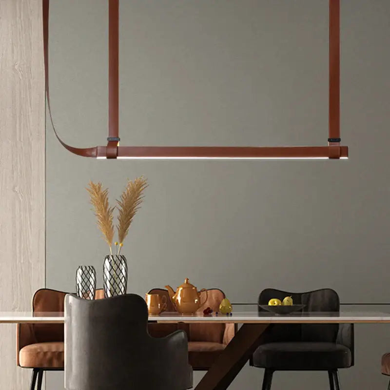 ثريا DecorBites™ LED لغرفة الطعام والبار والمطبخ - مصباح تعليق آرت ديكو بسيط