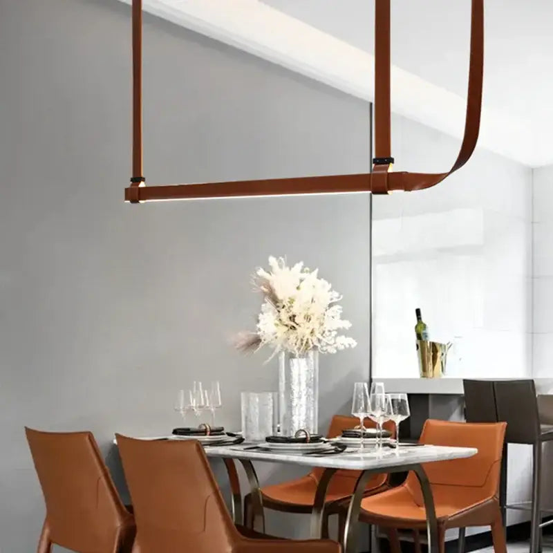 ثريا DecorBites™ LED لغرفة الطعام والبار والمطبخ - مصباح تعليق آرت ديكو بسيط