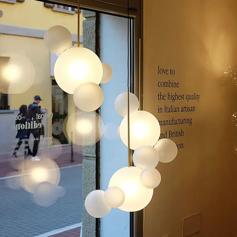 DecorBites™ LED Chandelier for Nordic Decor - Bubble Ball
