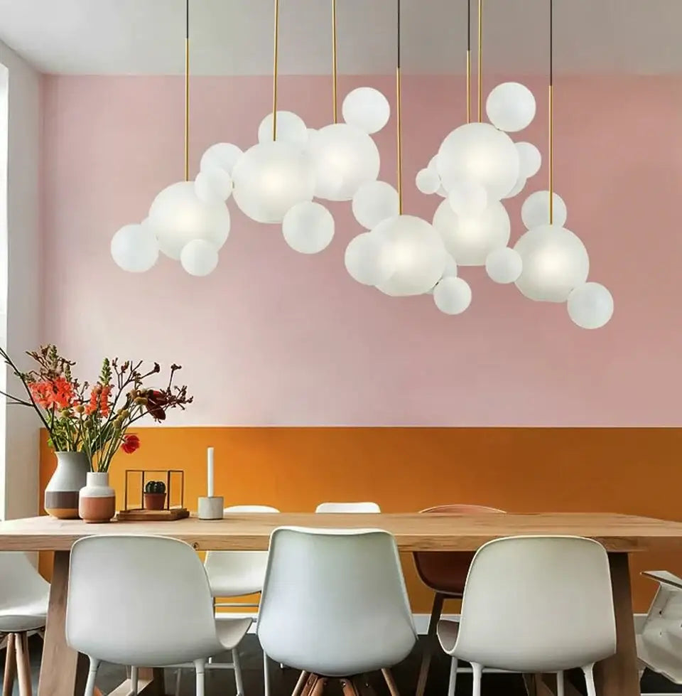 DecorBites™ LED Chandelier for Nordic Decor - Bubble Ball