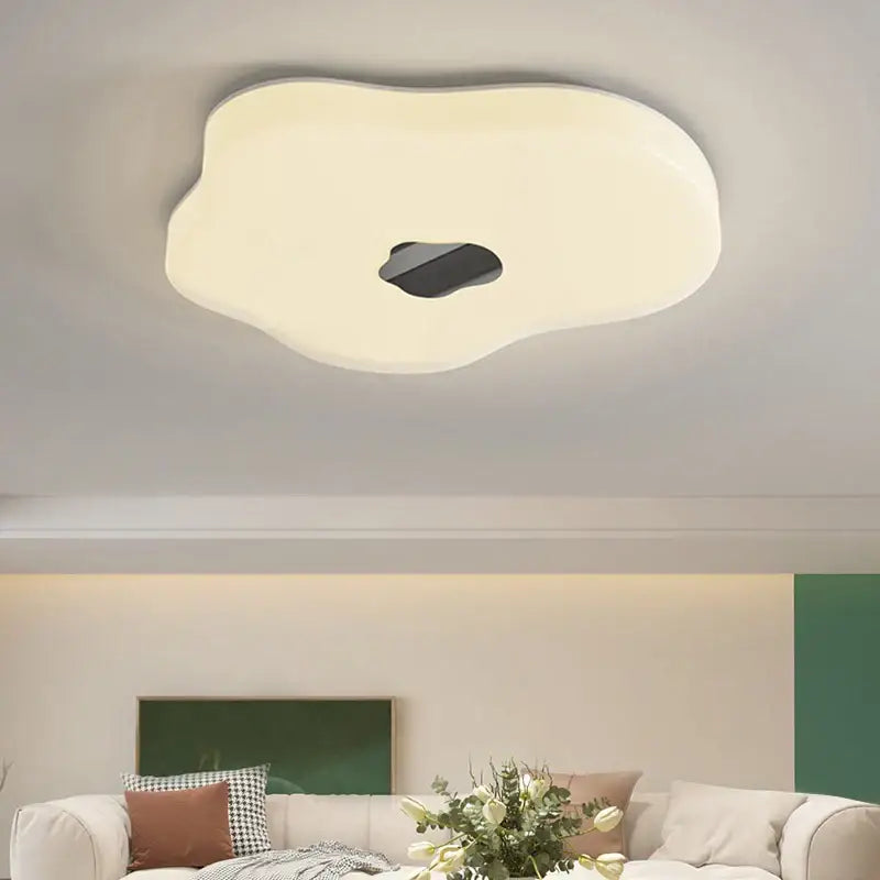 Modern minimalist off-white decorbites led chandelier living room light