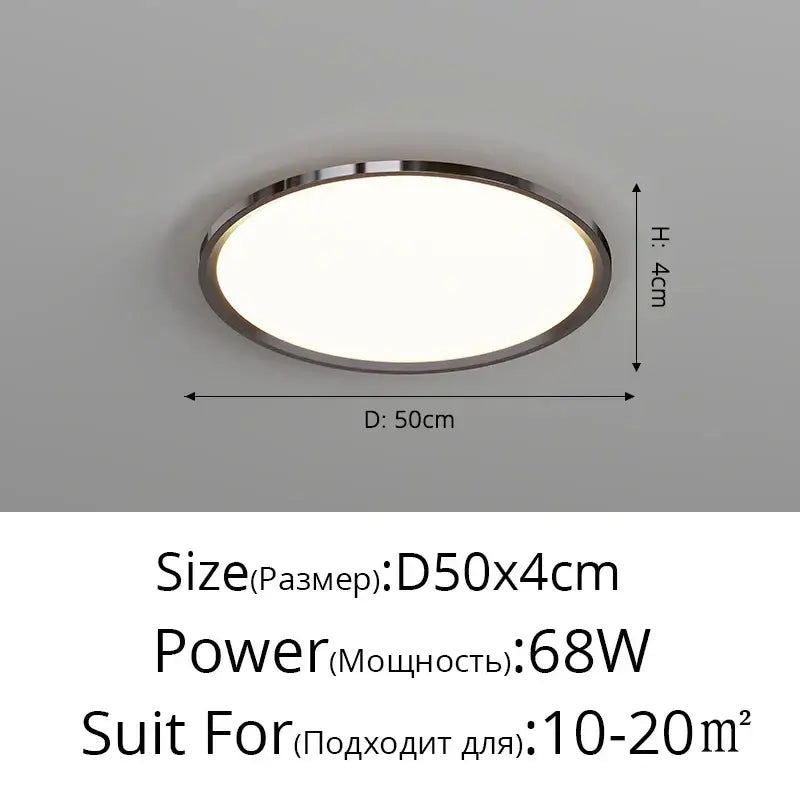 Modern chrome three circle led chandelier living room light