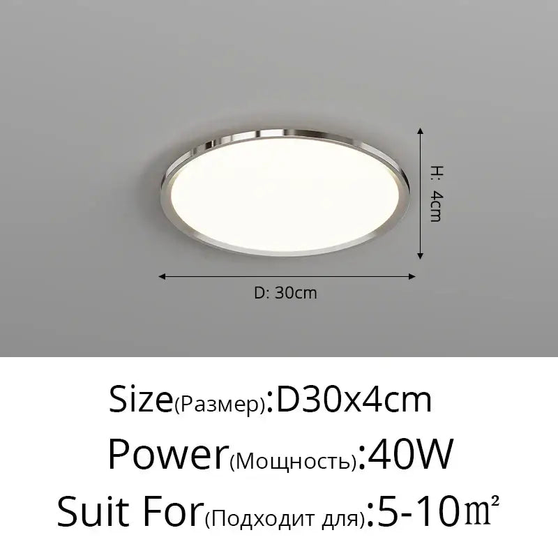 Modern chrome three circle led chandelier living room light