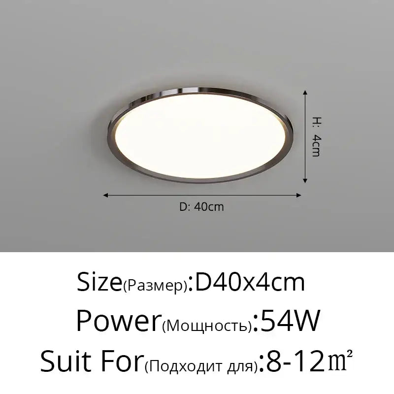 Modern chrome three circle led chandelier living room light
