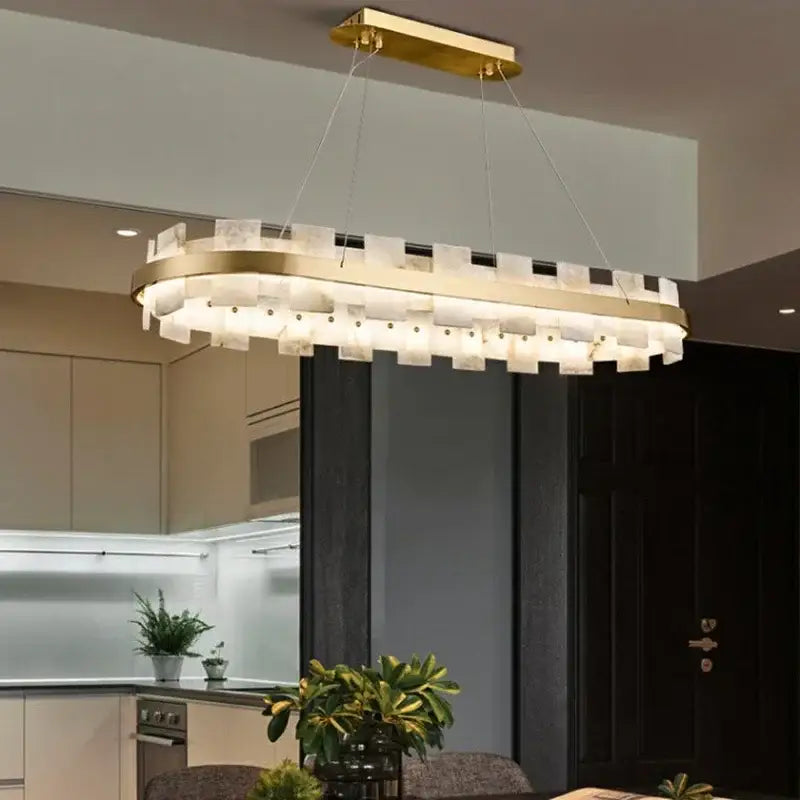 DecorBites™ LED Chandelier - Stylish Ceiling Lamp for Bedroom and Living Room Decor