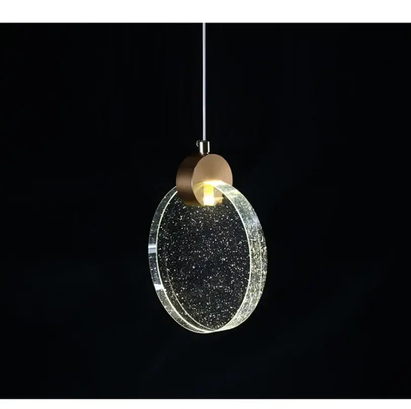 DecorBites™ LED Crystal Pendant Light for Bedroom and Bathroom